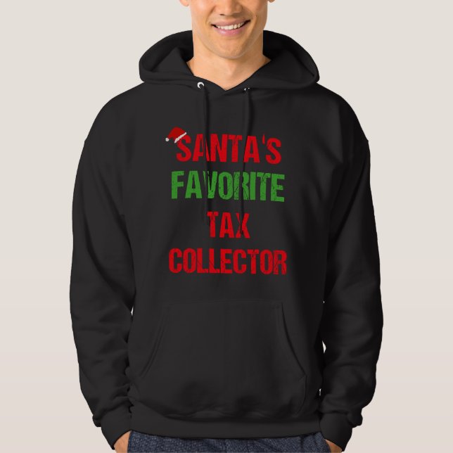 Moletom Coletor de Impostos Pijama Divertido Natal (Frente)