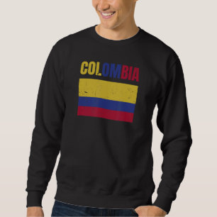Moletom Colômbia - Sinalizador Colombiano República da Col