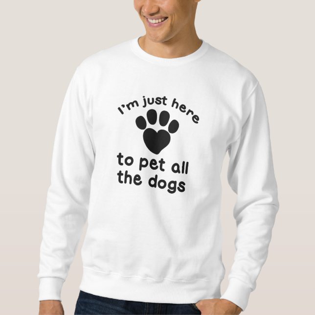 Moletom Coloque Todos Os Cães (Frente)
