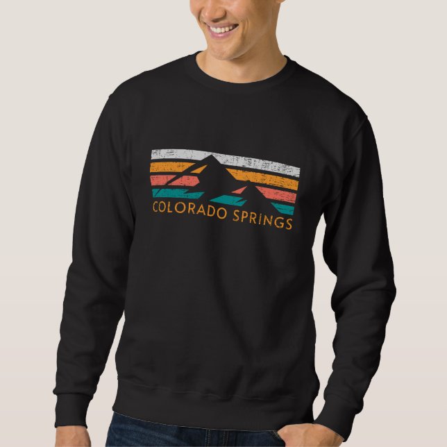 Moletom Colorado Springs Retro (Frente)