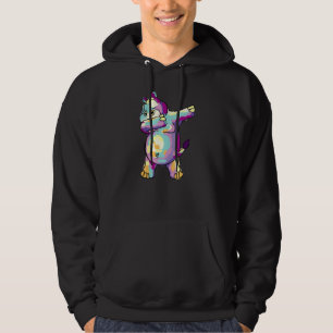 Moletom Colorida Dabbing Hippopotamus Funny Hippo Dab Danc