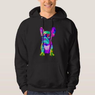 Moletom Colorida Pai de Cachorro de Touro Francês Mãe Garo