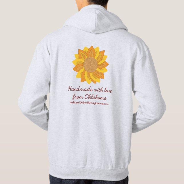 Moletom Com Amor, Gramma Hoodie (Verso)