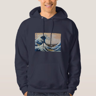 Moletom Com Capuz 神奈川沖浪裏, grande onda do 北斎, Hokusai