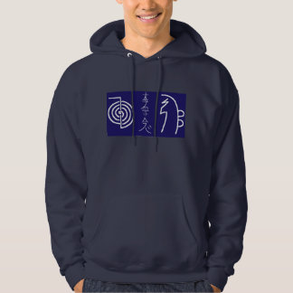 Moletom Com Capuz A camisola encapuçado básica Reiki dos homens