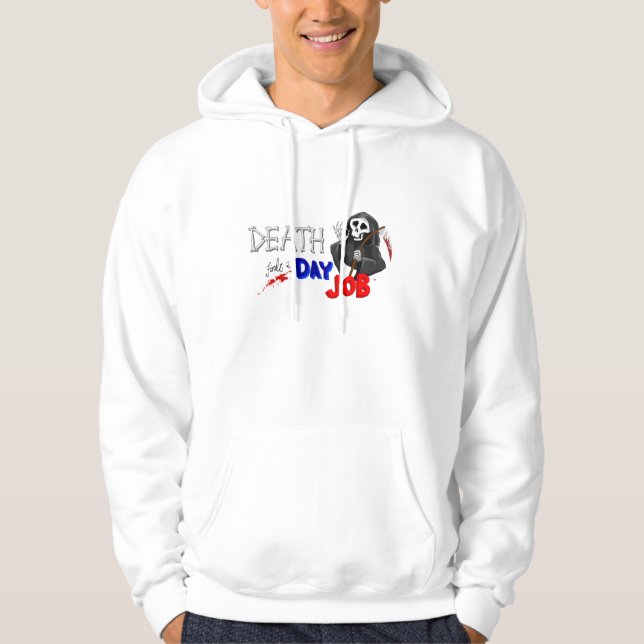 Moletom Com Capuz A morte encontra um Hoodie original dos desenhos (Frente)