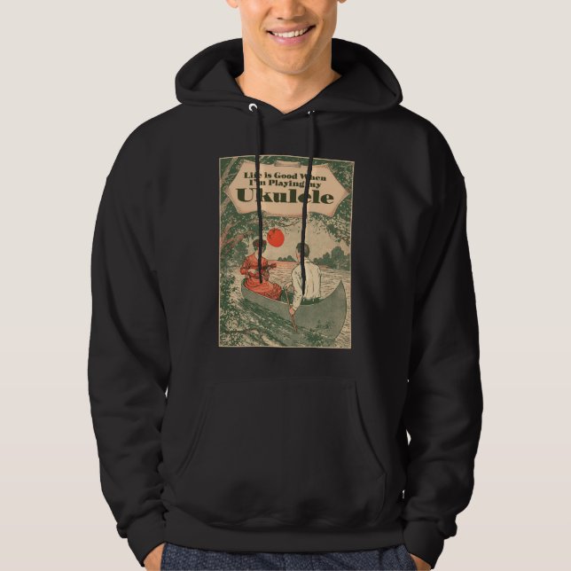 Moletom Com Capuz A vida é bom Hoodie da obscuridade #1 (Frente)