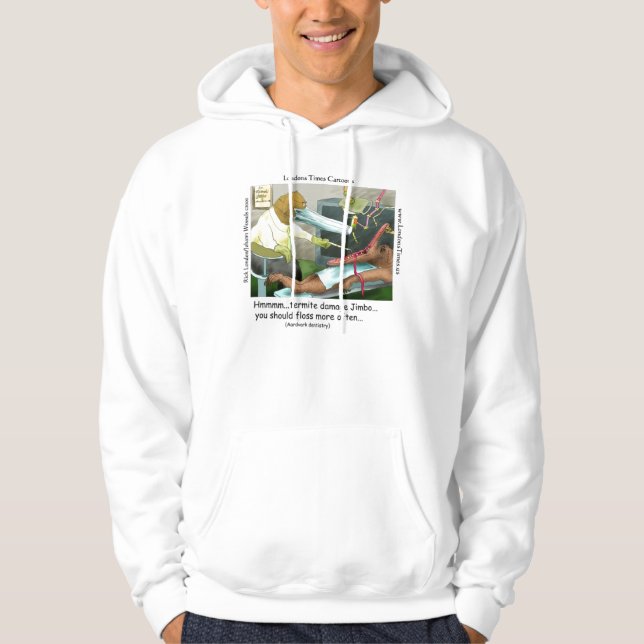 Moletom Com Capuz Aardvark Dentiery Funny Hoodie, do Rick London (Frente)