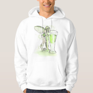 Moletom Com Capuz Absinthe La Fee Verte Fairy With Glass (sem texto)