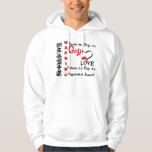 Moletom Com Capuz Advertência do AMOR de Goju