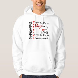 Moletom Com Capuz Advertência do AMOR de Goju