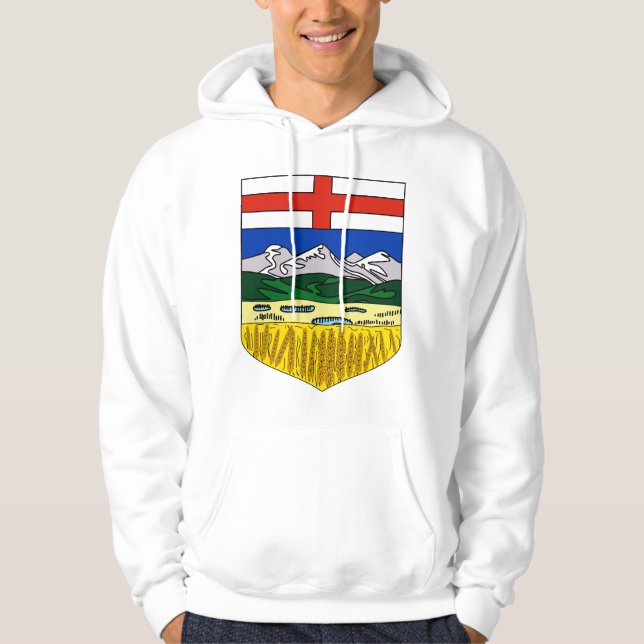 Moletom Com Capuz Alberta, Canadá (Frente)