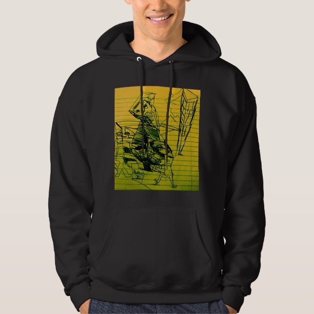 MOLETOM COM CAPUZ AMARELO 70 (Frente)