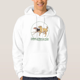 Moletom Com Capuz Amigos do logotipo do campo do ladrador em um