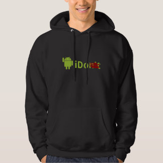 Moletom Com Capuz Android Hoodie Preto