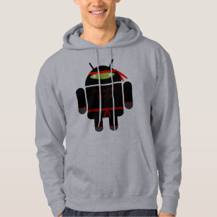 Moletom Com Capuz Android Ninja