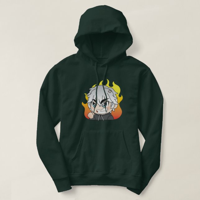 Moletom com Capuz Anime (Frente do Design)