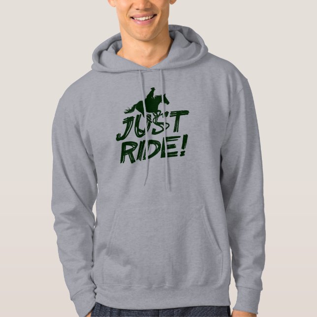 Moletom Com Capuz Apenas passeio! Camisola encapuçado básica (Frente)