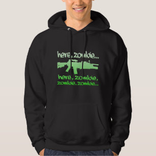 Moletom Com Capuz Aqui, zombi do zombi…