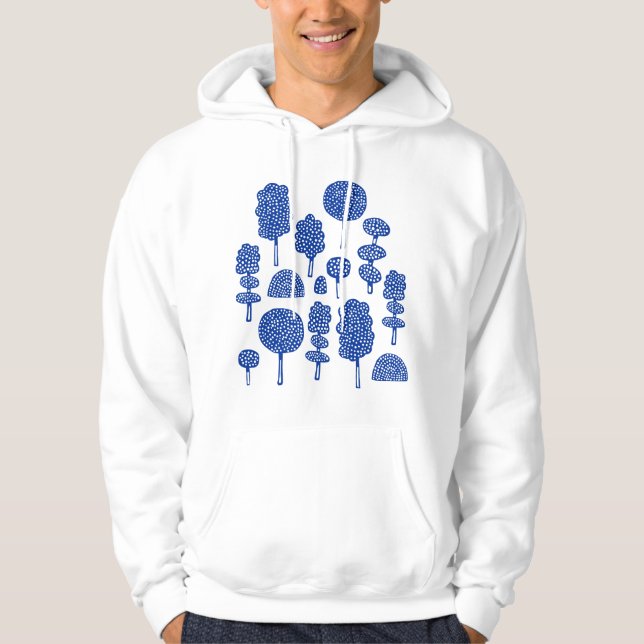 Moletom Com Capuz Arboretum 230715 - Marinho Azul (Frente)
