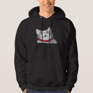 Moletom Com Capuz Arfada surpreendida Meme do gato - 2 tomaram