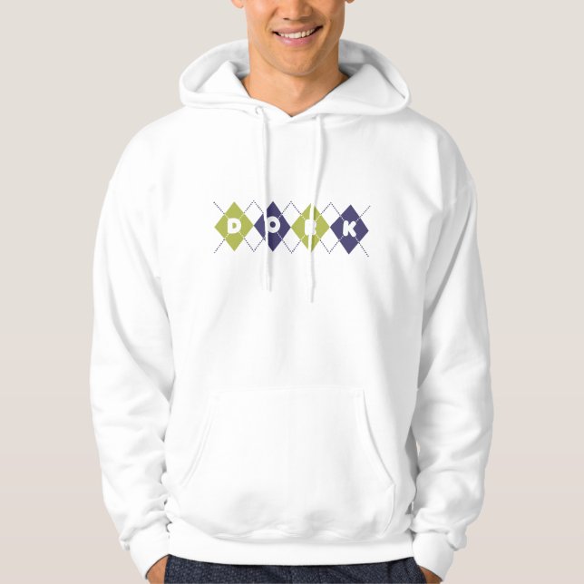 Moletom Com Capuz Argyle Dork (Frente)