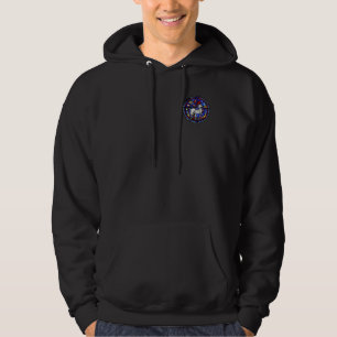 Moletom Com Capuz Aries Astrologia Gótica Vidro Manchado M Hoodie