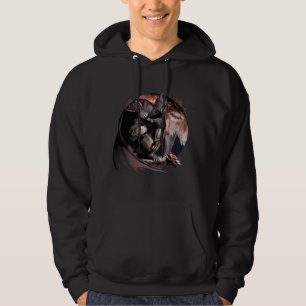 Moletom Com Capuz Arkham City Batman Moon