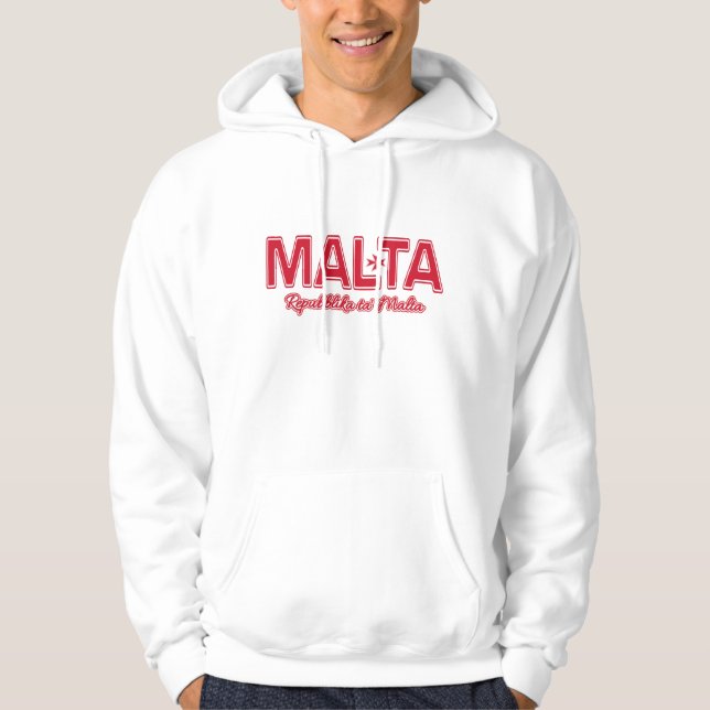 Moletom Com Capuz Arroias MALTA - escolha estilo e cor (Frente)