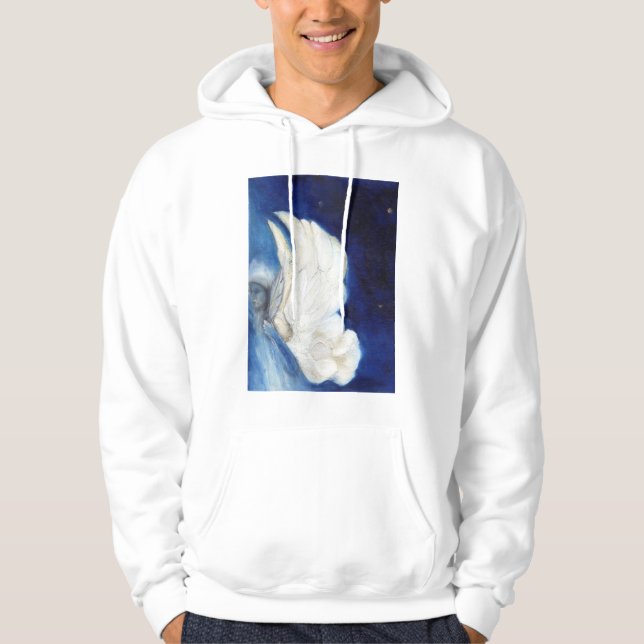 Moletom Com Capuz Asas sobre Londres 2013 (Frente)