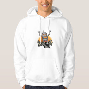 Moletom Com Capuz Atentado Robô