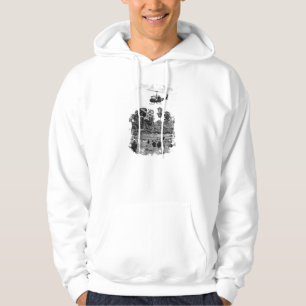 Moletom Com Capuz Aterragem de Vietnam Huey