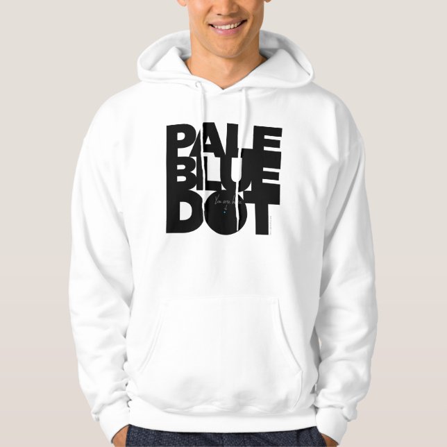 Moletom Com Capuz Azul pálido (Frente)