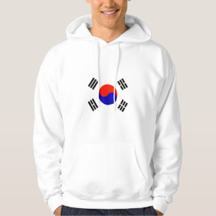 Moletom Com Capuz Bandeira da Coreia do Sul