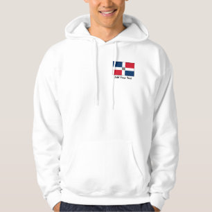 Moletom Com Capuz Bandeira da República Dominicana