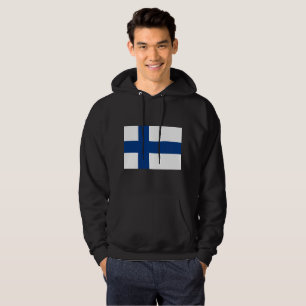 Moletom Com Capuz Bandeira de Finlandia