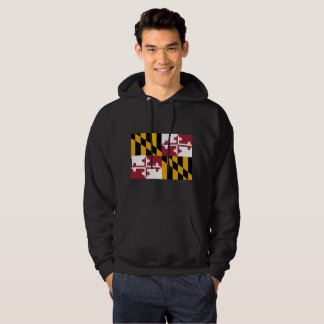 Moletom Com Capuz Bandeira de Maryland