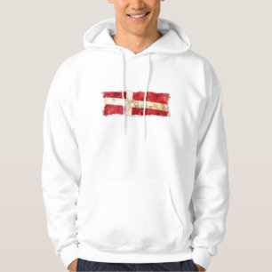 Moletom Com Capuz Bandeira dinamarquesa