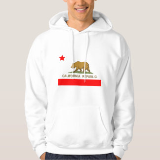 Moletom Com Capuz Bandeira do Estado da Califórnia