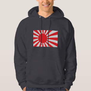 Moletom Com Capuz Bandeira do marinho de Japão