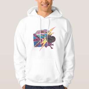 Moletom Com Capuz Bandeira e Crossbones de Supergirl