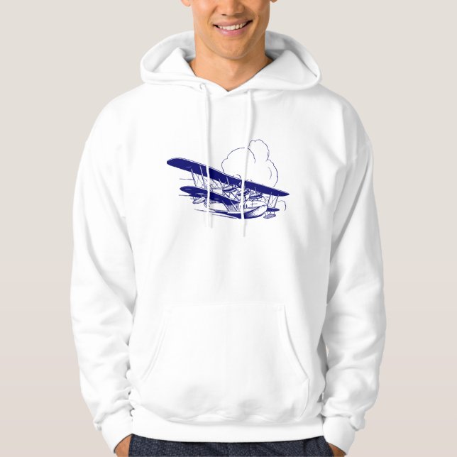 Moletom Com Capuz Barco Voador Antigo (Frente)
