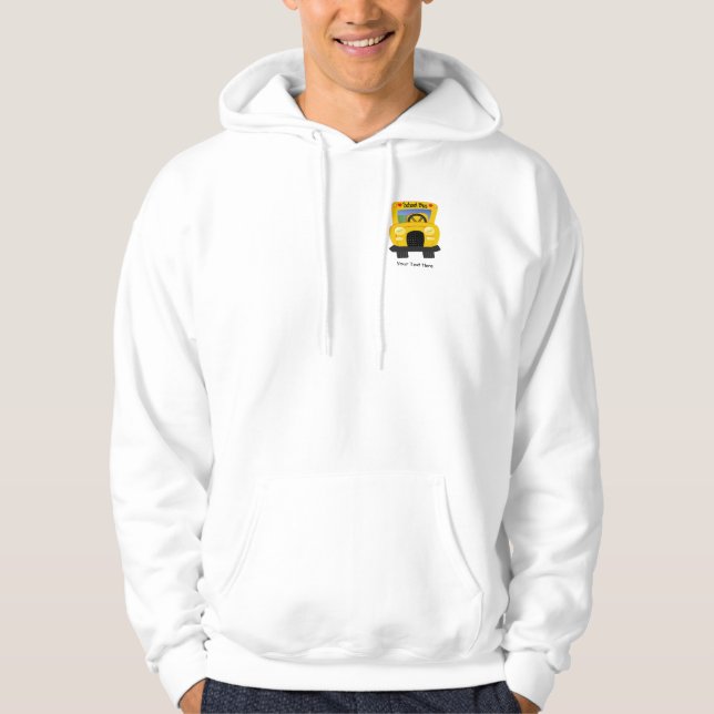 Moletom Com Capuz Barramento escolar 2 (personalizável) (Frente)