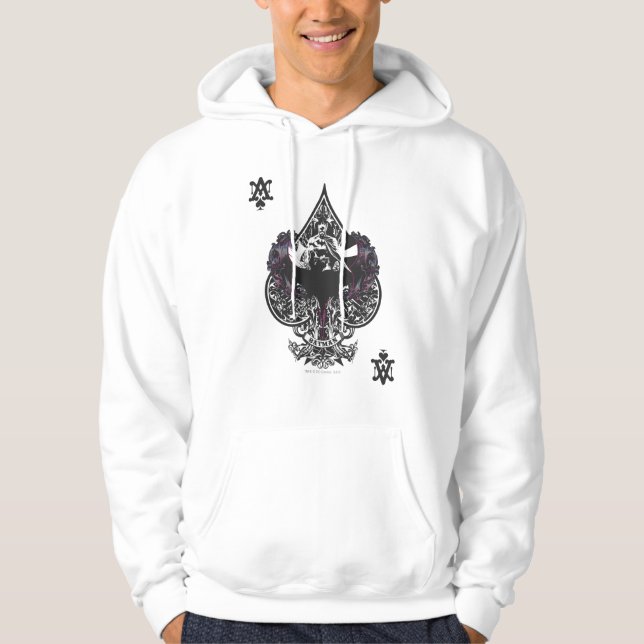Moletom Com Capuz Batman Ace of Spaces Gothic Crest (Frente)