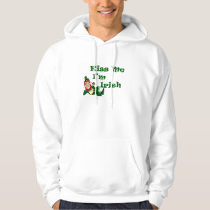 Moletom Com Capuz Beije-me, sou a camisola básica de masculinos irl