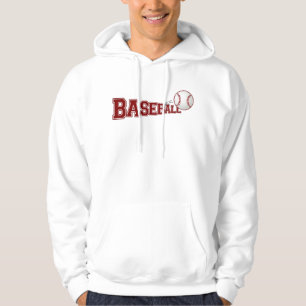 Moletom Com Capuz Beisebol Hoodie