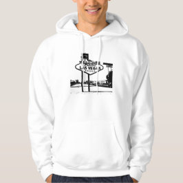 Moletom Com Capuz Bem-vindo ao Vetor Gráfico de Las Vegas Hoodie