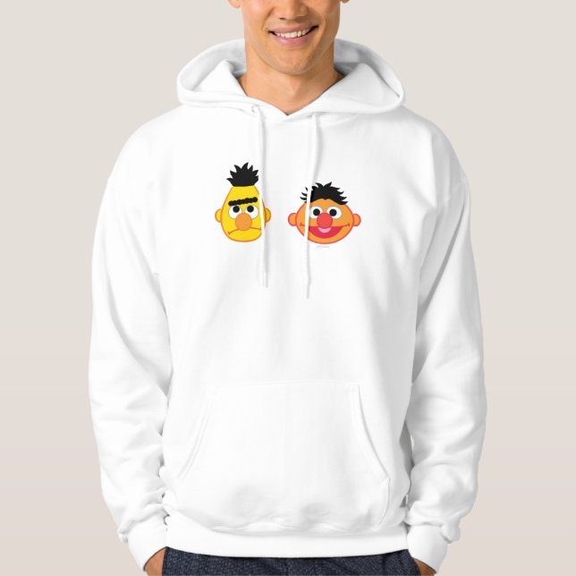 Moletom Com Capuz Bert & Ernie Emojis (Frente)