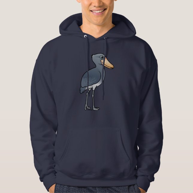 Moletom Com Capuz Birdorable Shoebill (Frente)