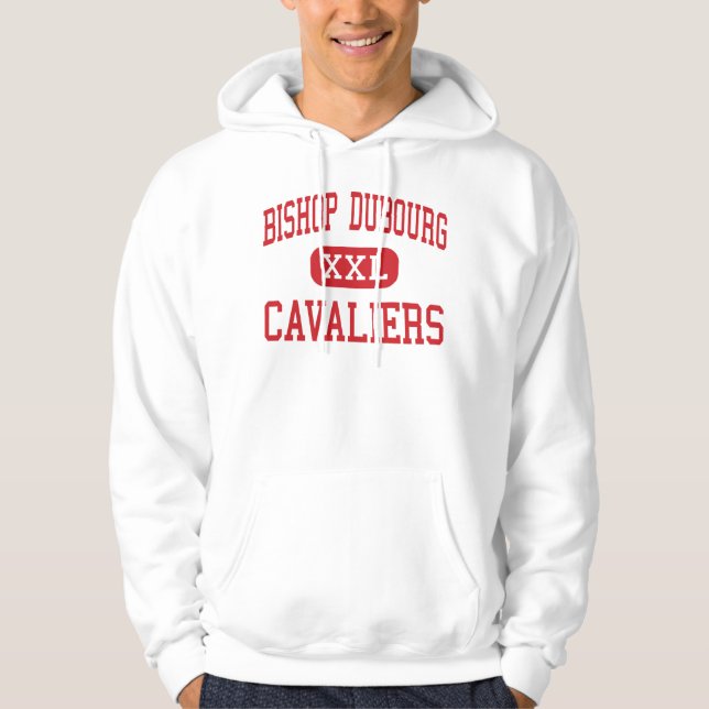 Moletom Com Capuz Bishop DuBourg - Cavaliers - alto - Saint Louis (Frente)